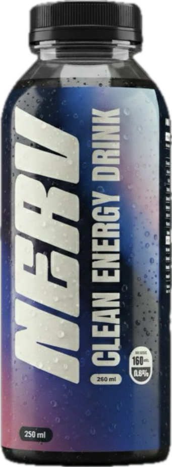 NERV Clean Energy Drink - Professional Bottle